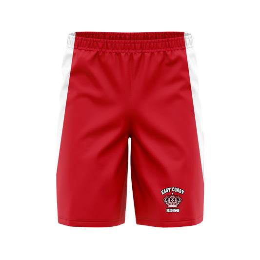 East Coast Kings Red Mesh Shorts