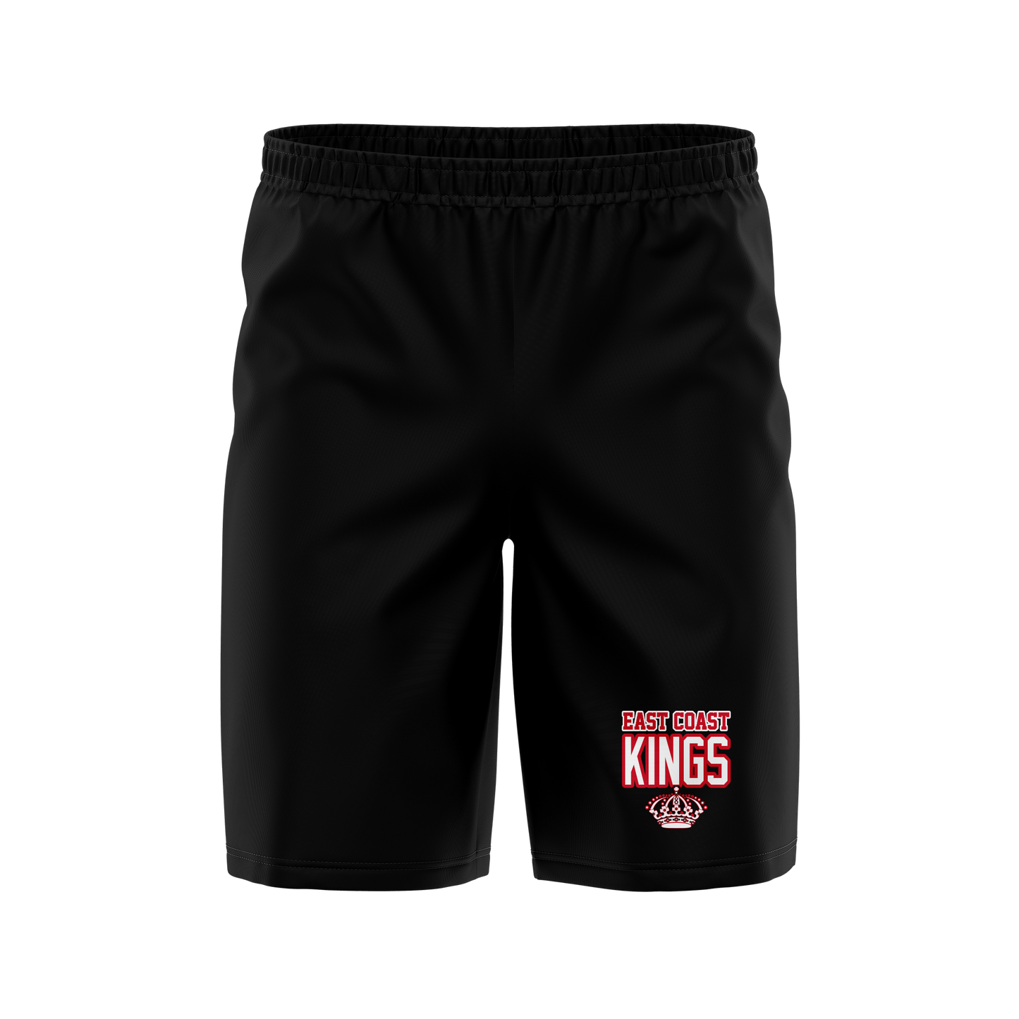 East Coast Kings Black Mesh Shorts