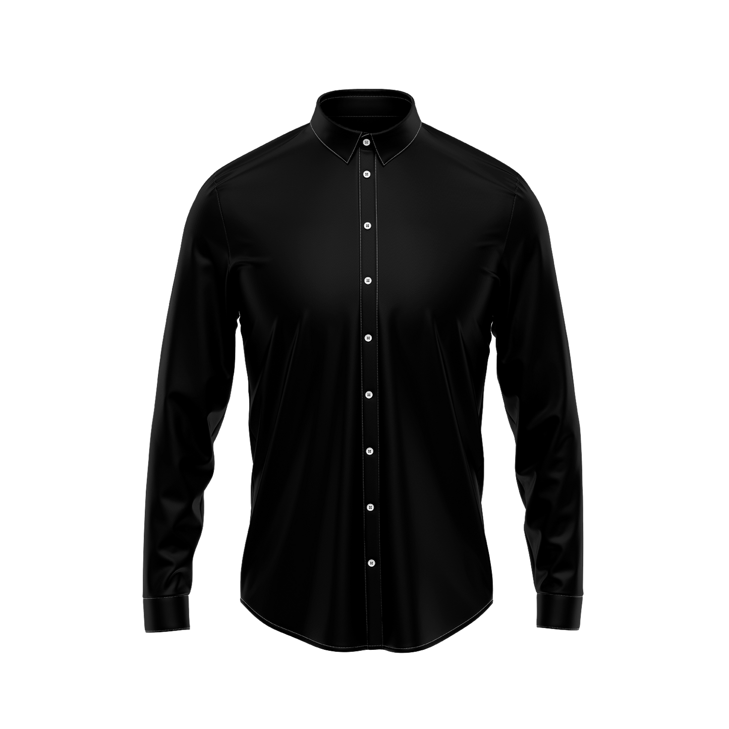 Custom Men's Long Sleeve Button Up Shirt