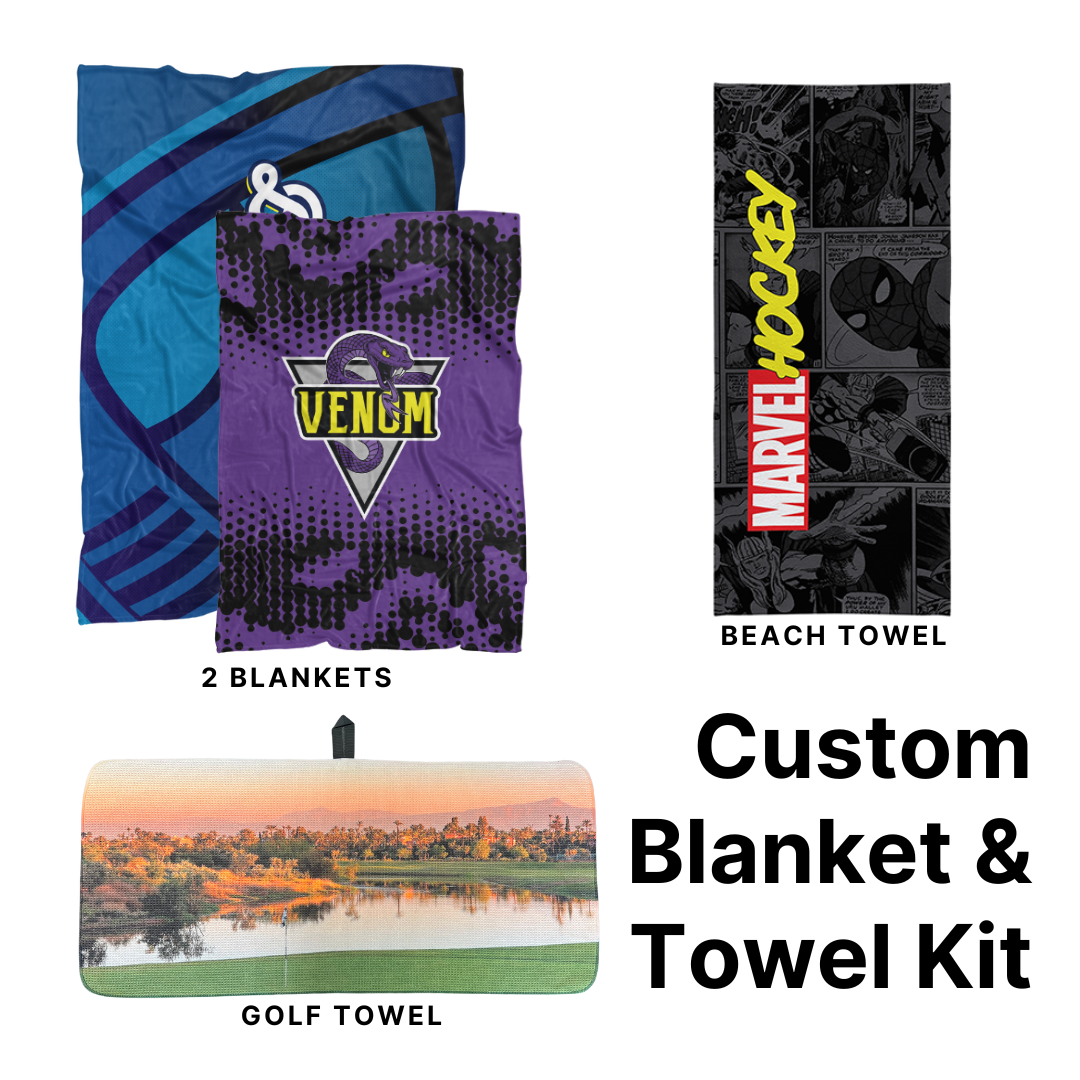 Custom Blanket & Towel Sample Kit