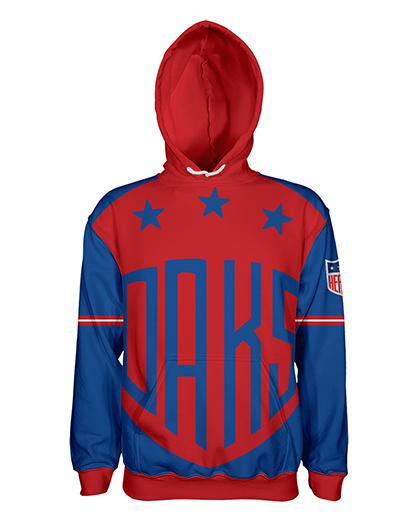 BASEBALL Pullover Hoodie Patriot Sports  Front View. printed all over in HD on premium fabric. Handmade in California.