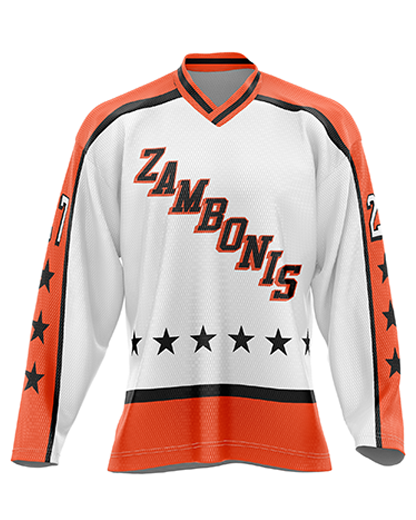 ZAMS Hockey Jersey WHITE